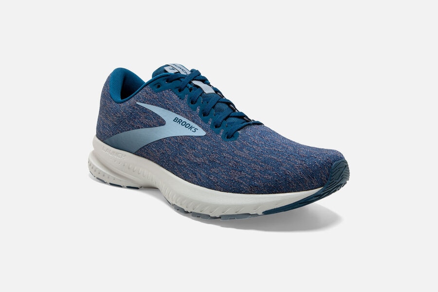 Brooks Israel Launch 7 Road Running Shoes Mens - Blue - LOF-847625